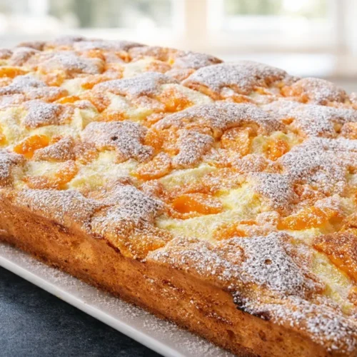 pudingový koláč s mandarínkami