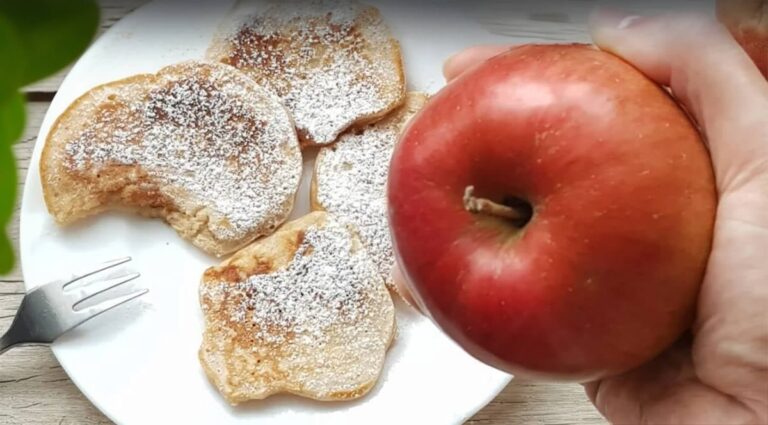 raňajkové jablkové lievance