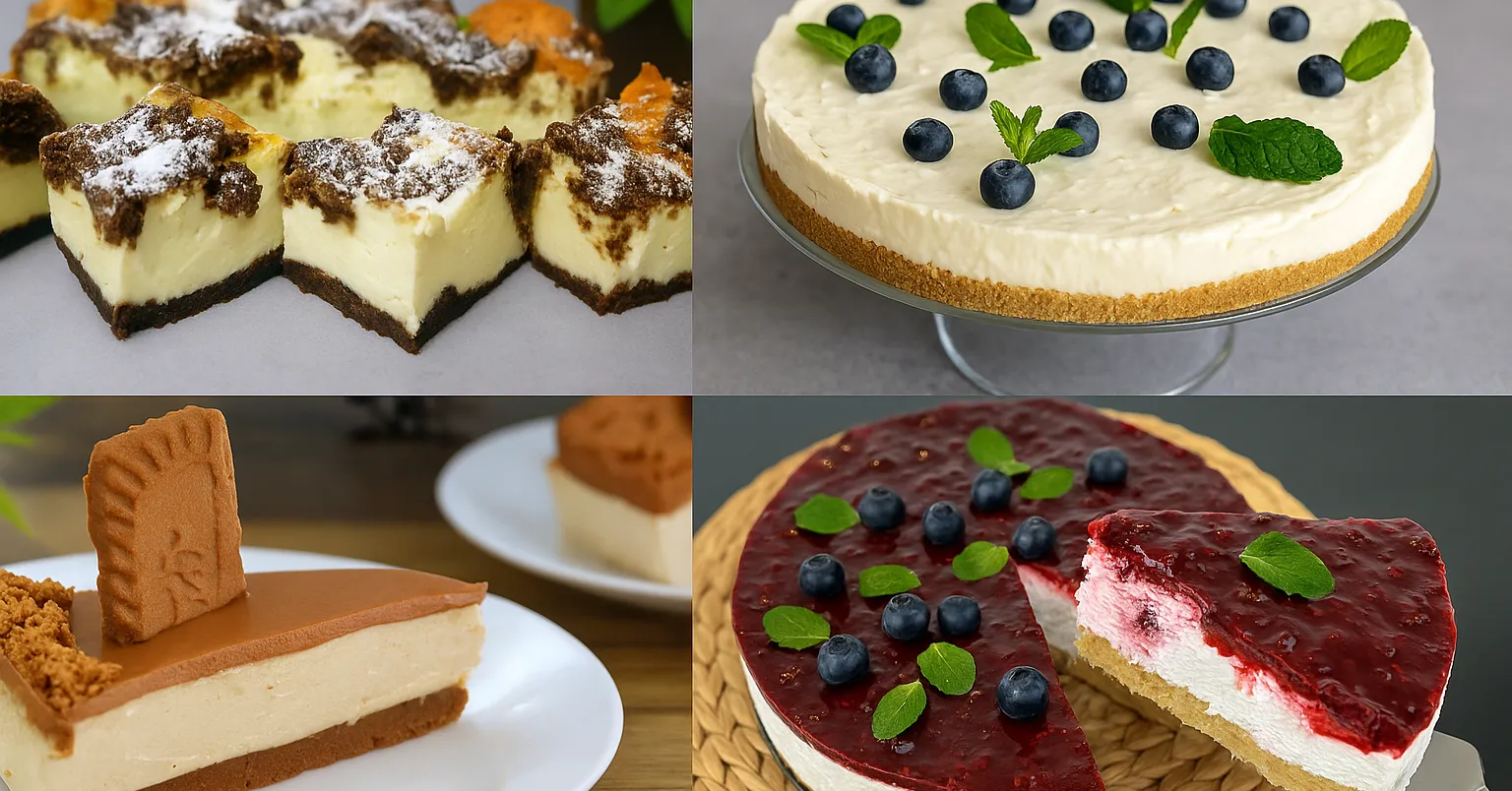 recepty na cheesecake