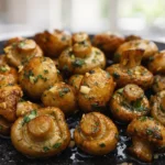 restované šampiňóny