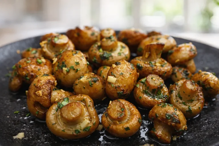 restované šampiňóny