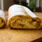 rýchla jablková štrúdľa