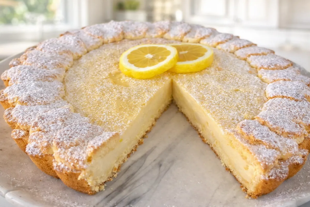 rýchly citrónový koláč