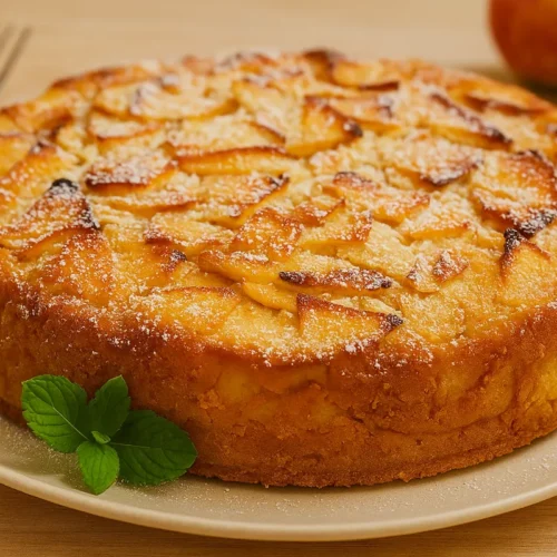 rýchly jablkový koláč