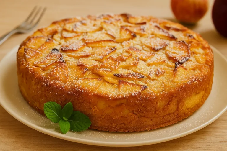 rýchly jablkový koláč