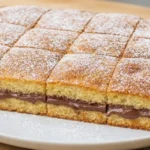 rýchly koláč s čokoládovým krémom