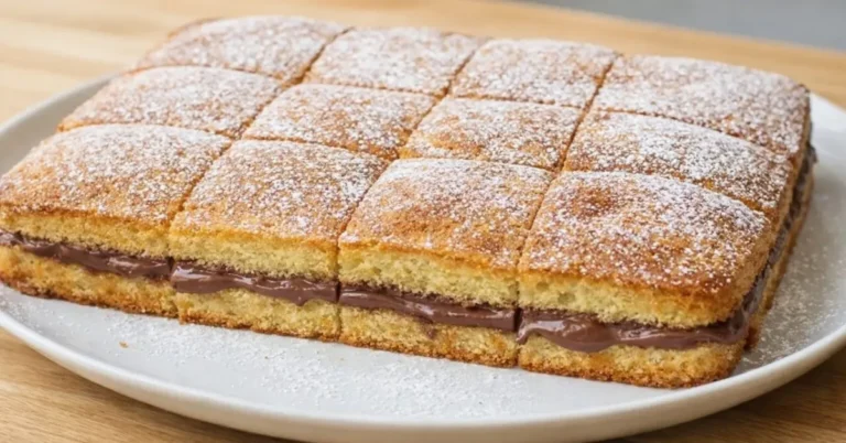 rýchly koláč s čokoládovým krémom