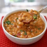 sedliacka fazuľová polievka