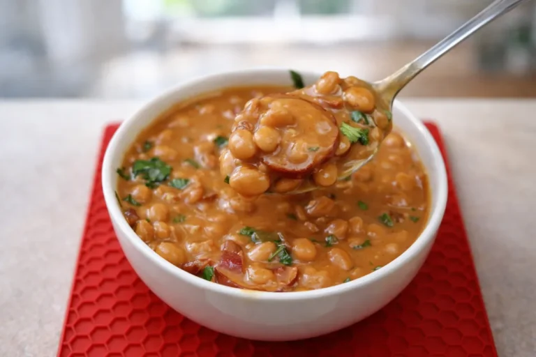 sedliacka fazuľová polievka