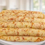 slané palacinky s kuracou salámou