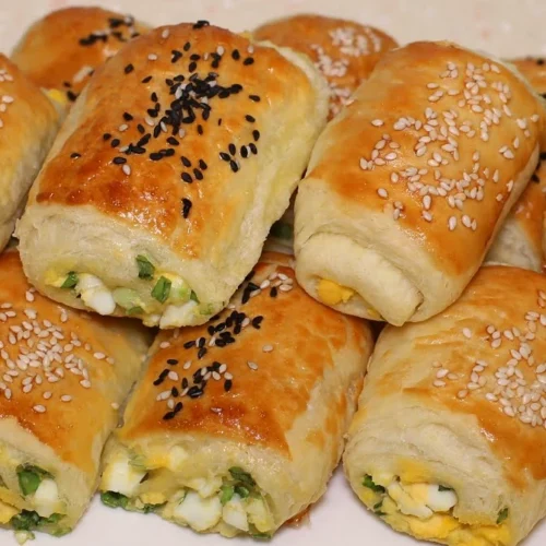 slané rolky z lístkového cesta