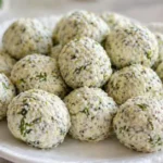 slané tvarohové guľky