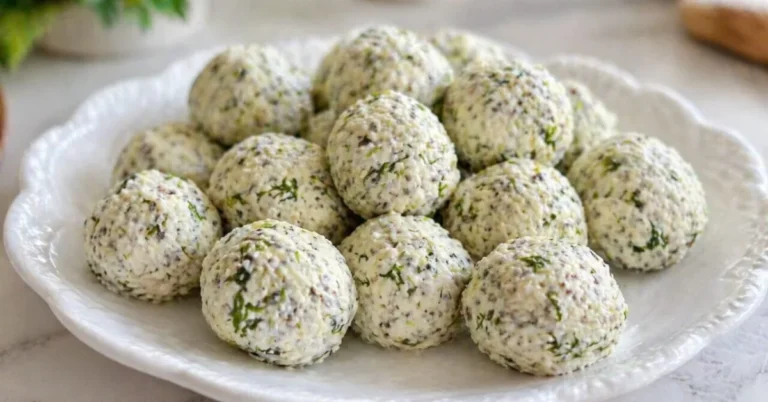 slané tvarohové guľky