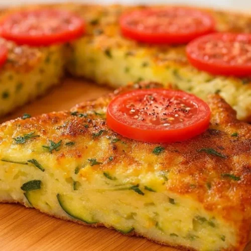 slaný cuketový koláč