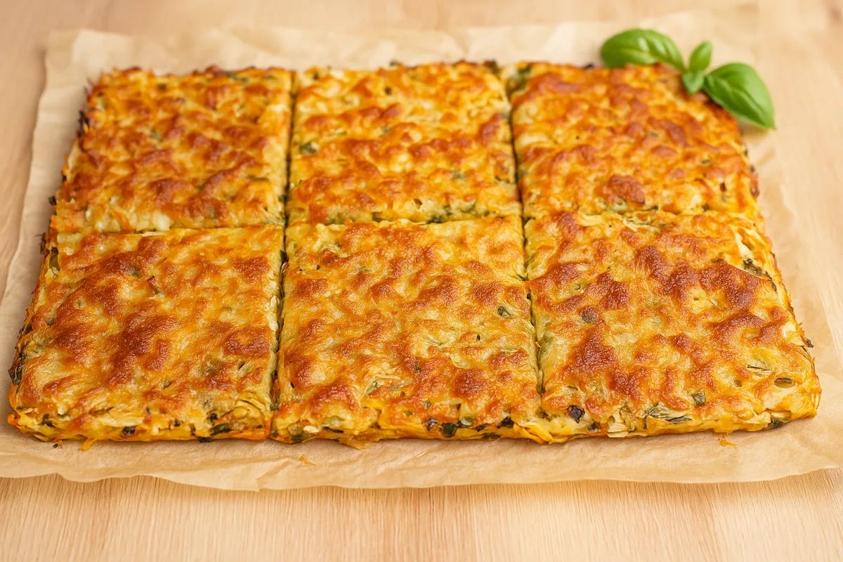 slaný zeleninový koláč