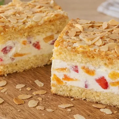 slávnostný ovocný koláč na plech