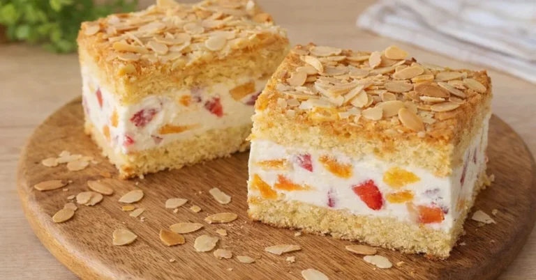 slávnostný ovocný koláč na plech