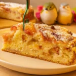 slivkový koláč s posýpkou