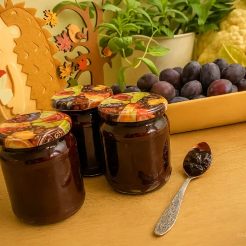 slivkový lekvár bez miešania