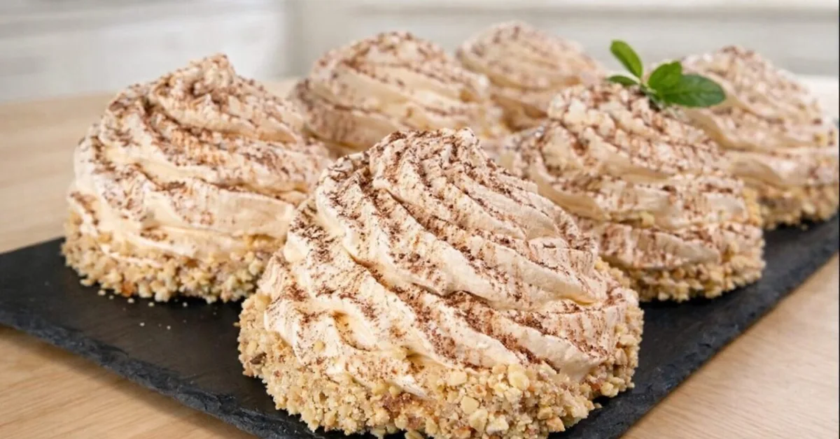 snehové košíčky s karamelom