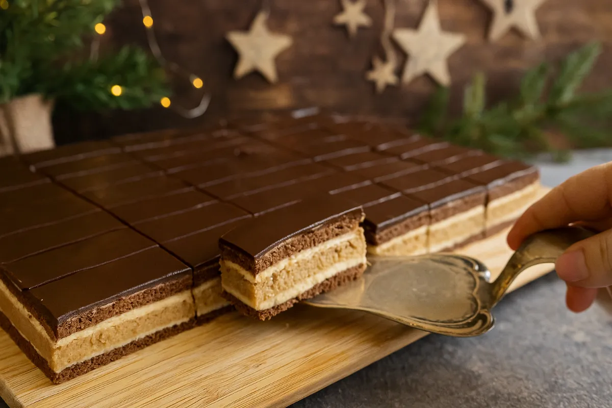 šťavnaté kávové rezy