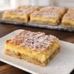 strúhaný jablkový koláč