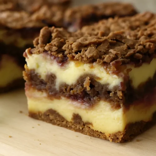 strúhaný koláč s ríbezľami