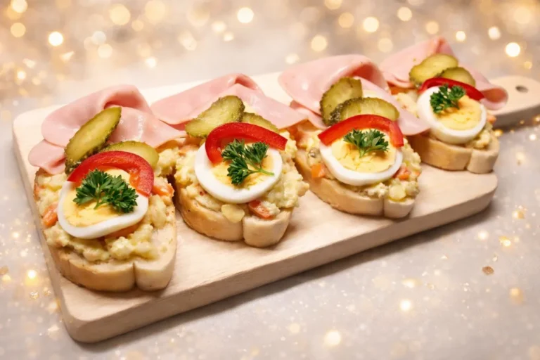 šunkové chlebíčky