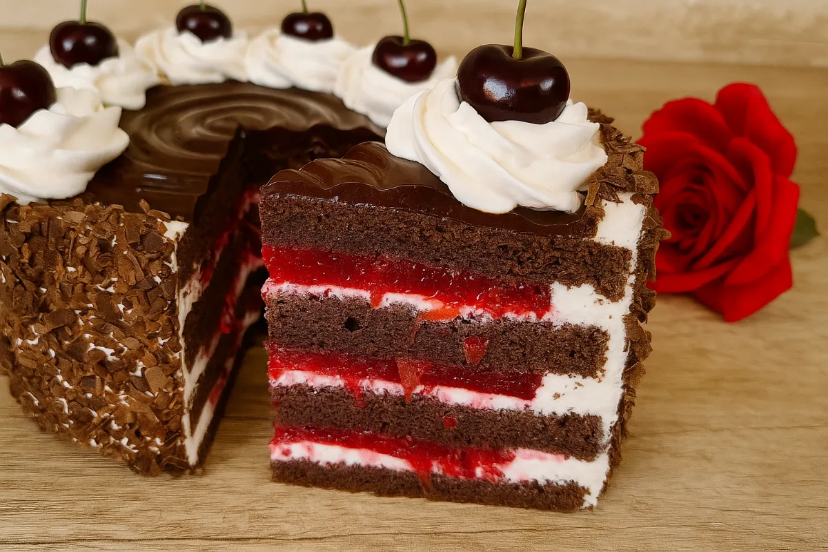 švarcvaldská torta
