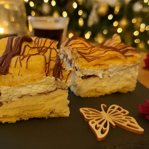 sviatočný koláč Mraky