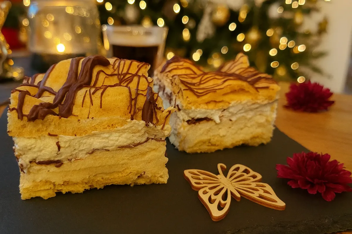 sviatočný koláč Mraky