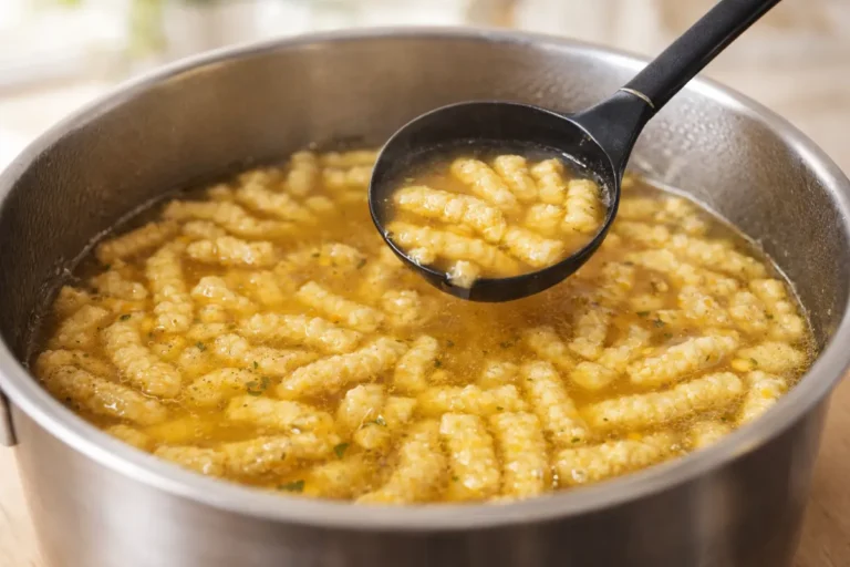 syrové halušky do polievky