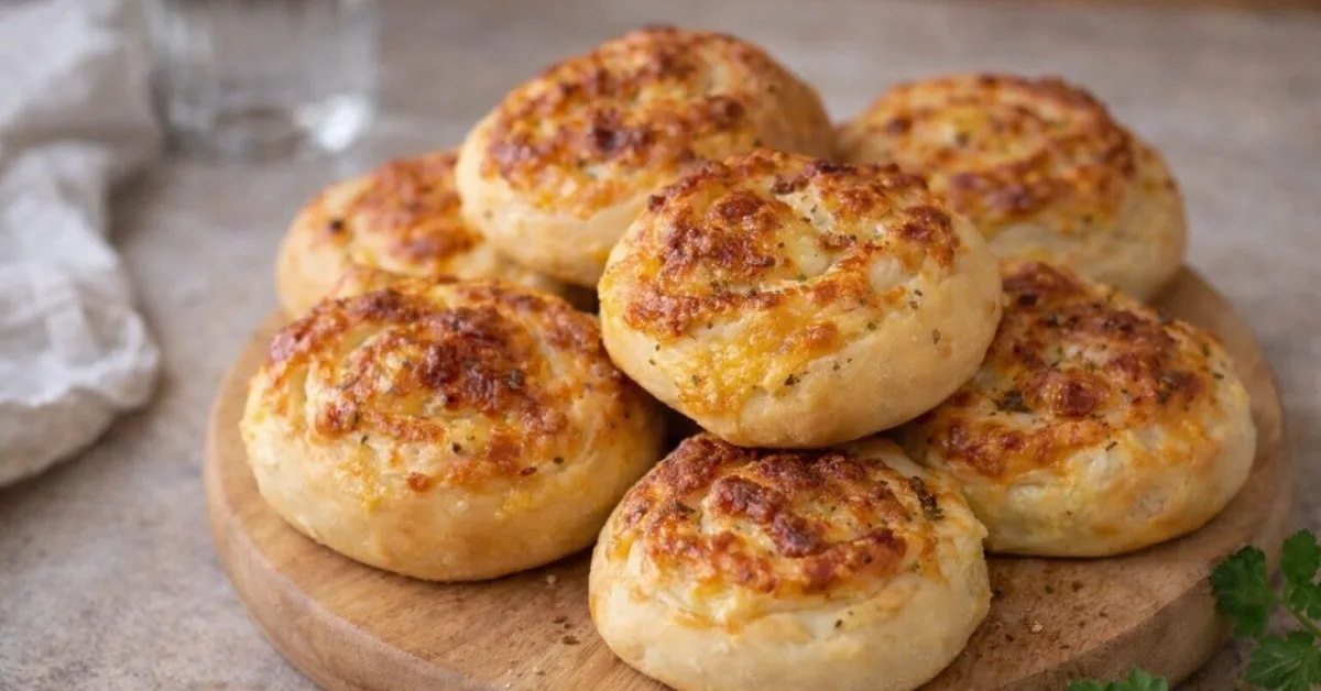 syrovo-šunkové pečivo