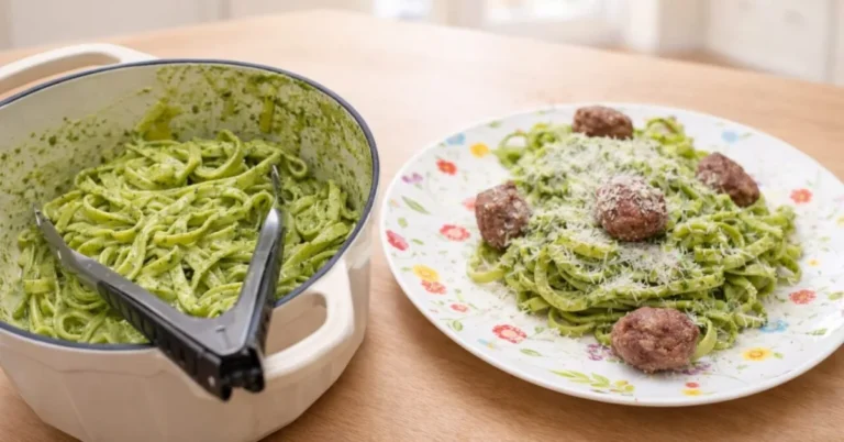 tagliatelle s medvedím cesnakom