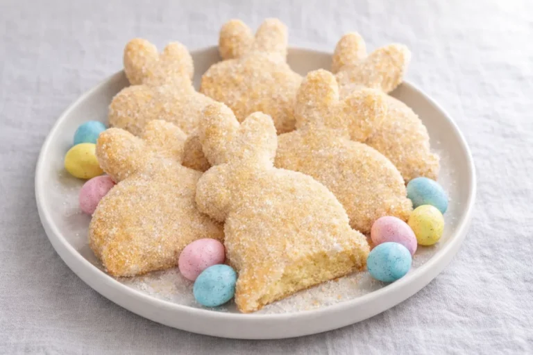 veľkonočné zajačiky z tvarohového cesta