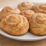 Vianočné tvarohové slimáky