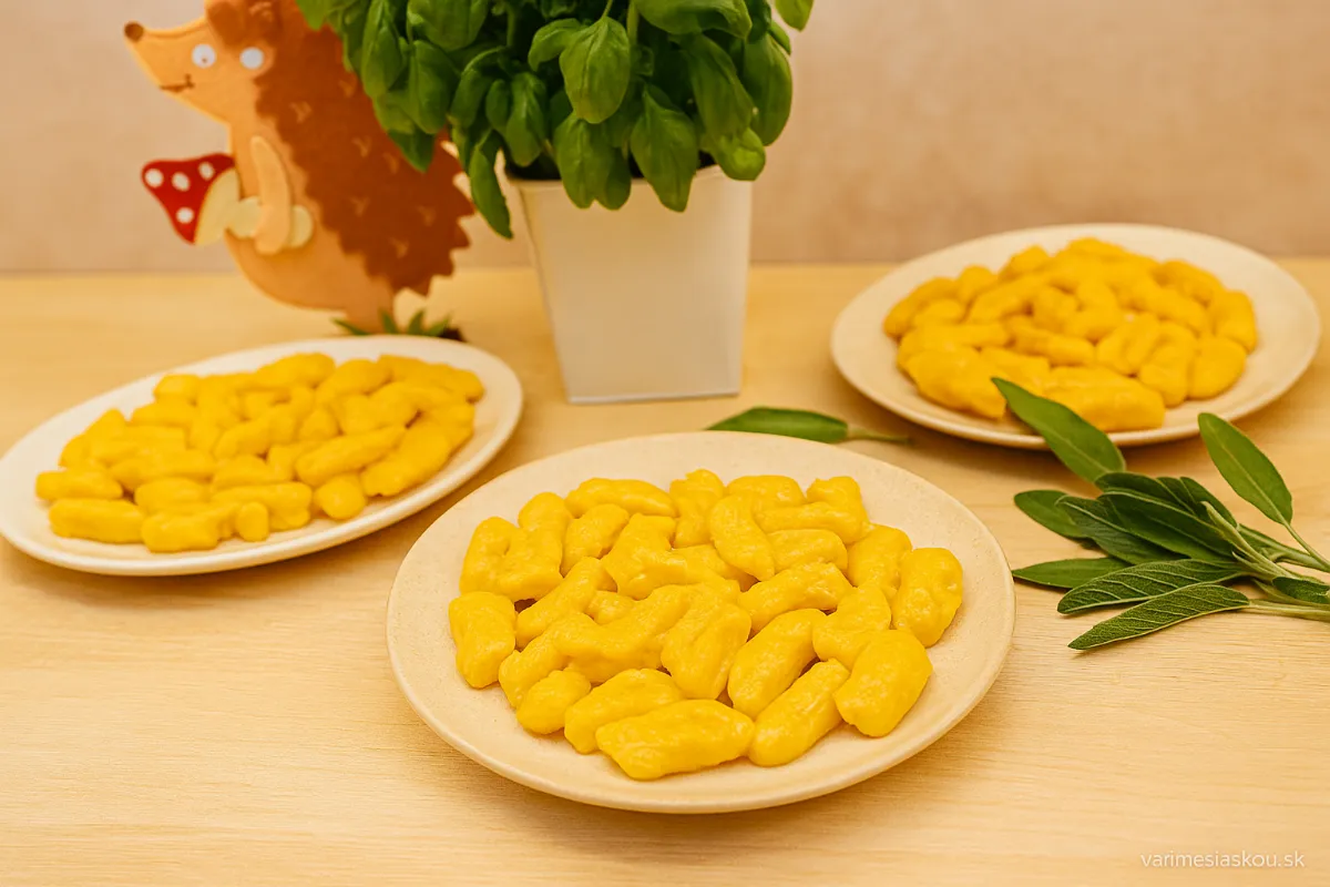 Tekvicové gnocchi so šalviou
