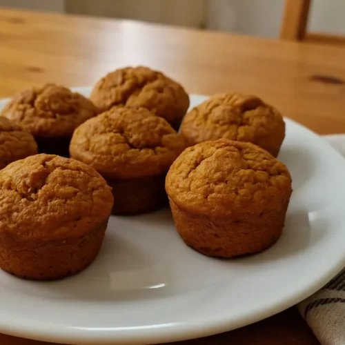 tekvicové muffiny bez cukru