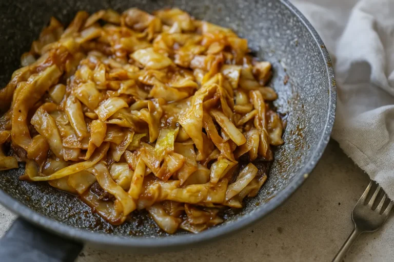 teplý kapustový šalát