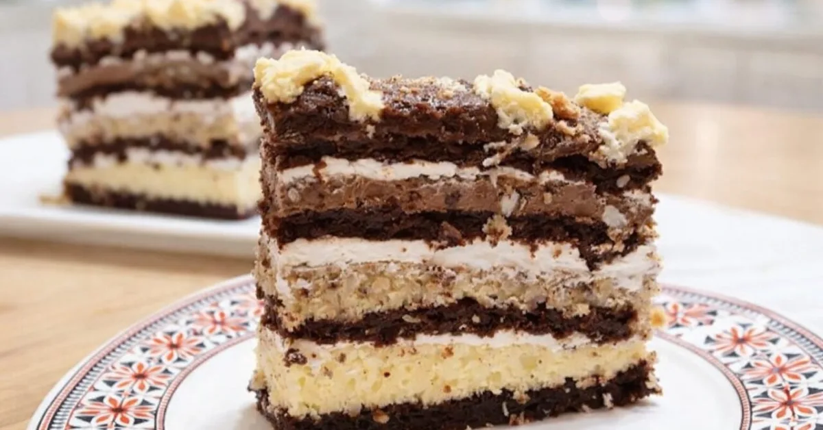 torta 3 chutí na plech