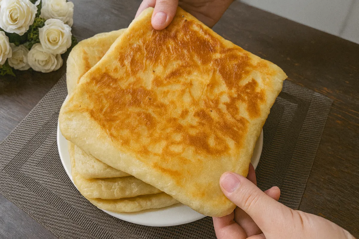 turecké placky z vriacej vody