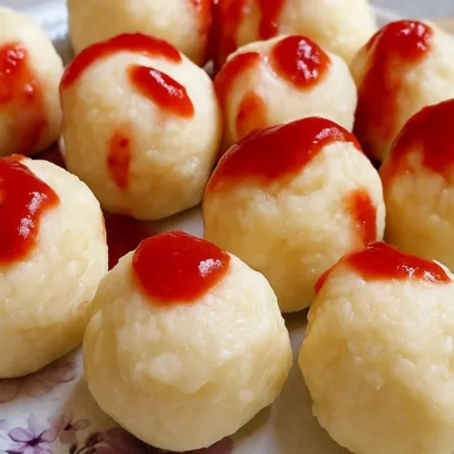 tvarohové knedličky plnené jahodami