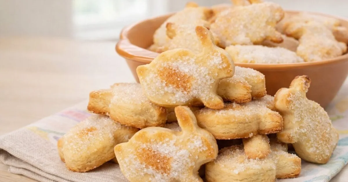 tvarohové veľkonočné zajačiky