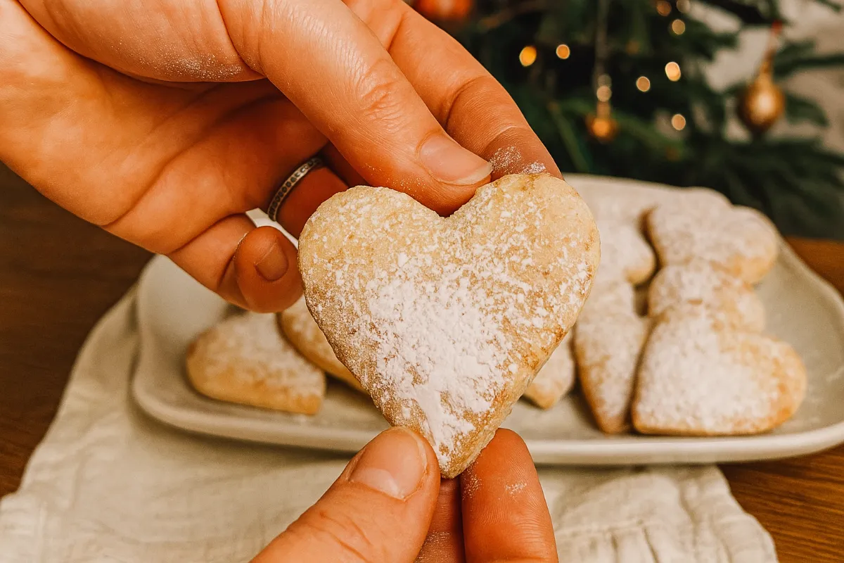 tvarohové vianočné pečivo