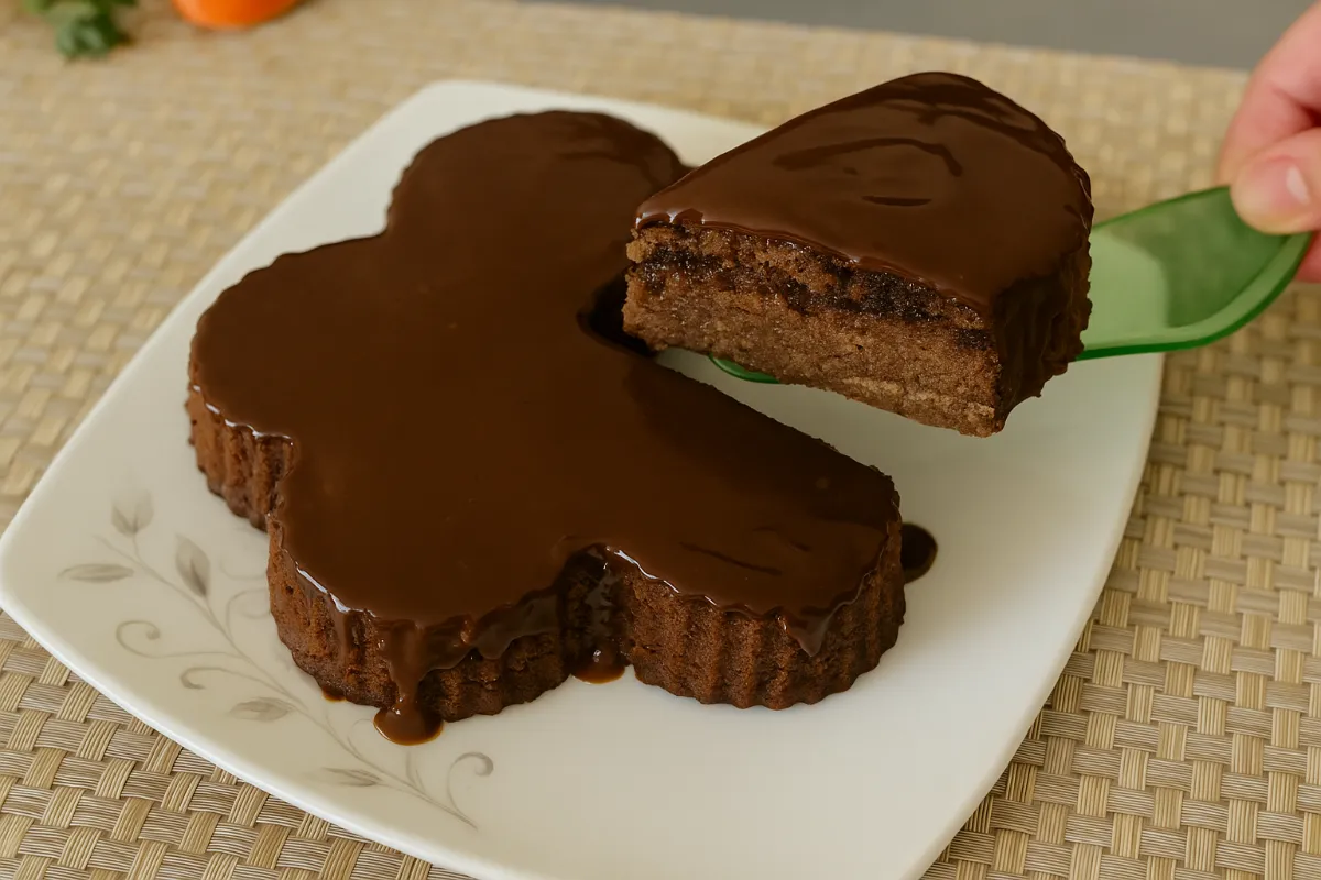 tvarohový koláč s čokoládou