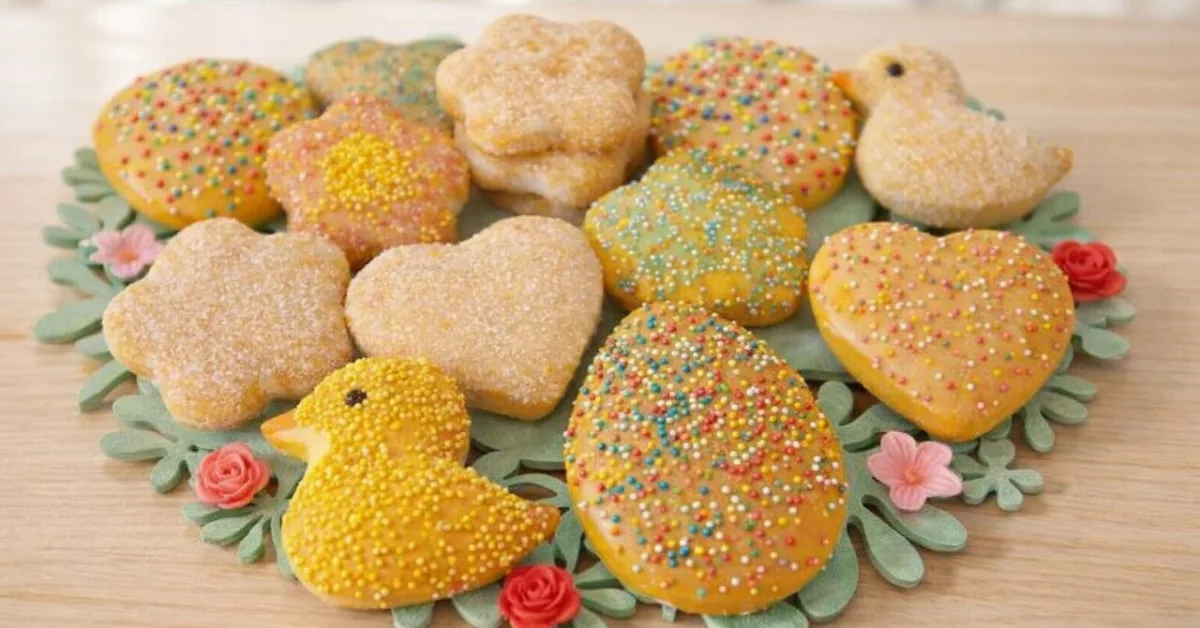 veľkonočné tvarohové sušienky