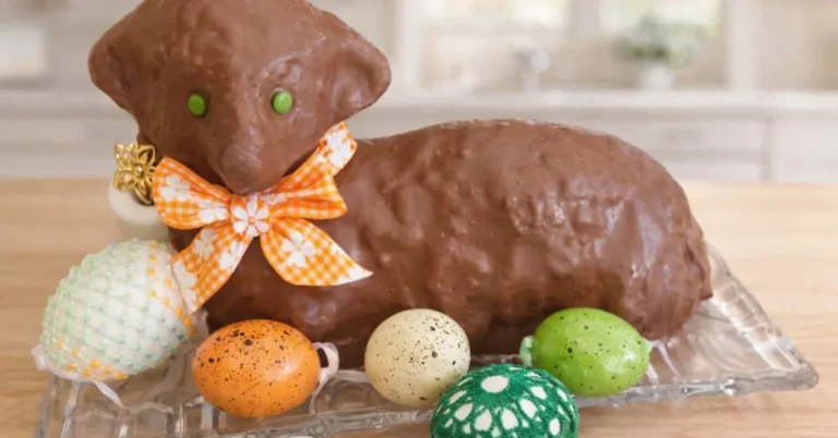 veľkonočný baránok s orechmi