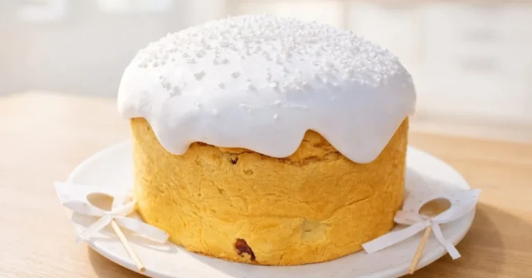 veľkonočný koláč s hrozienkami