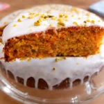 veľkonočný mrkvový koláč bez vajíčok