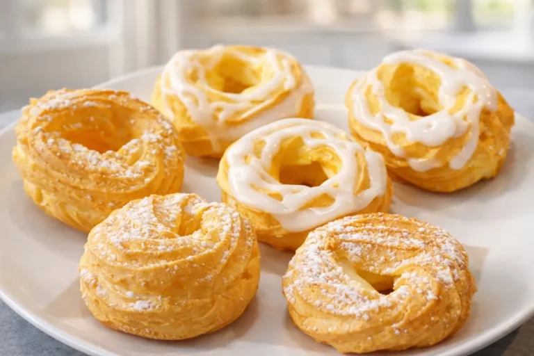 venčeky z odpaľovaného cesta